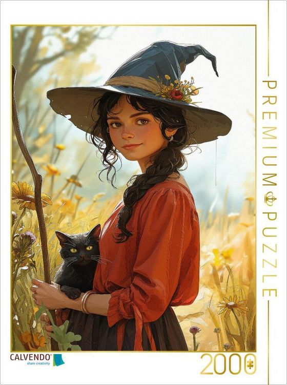 Produktbild: CALVENDO Puzzle Sommerzauber der Hexenfreundschaft | 2000 Teile Lege-Gr&ouml;&szlig;e 90x67cm Foto-Puzzle f&uuml;r gl&uuml;ckliche Stunden