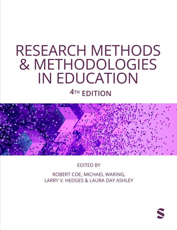 Produktbild: Research Methods and Methodologies in Education