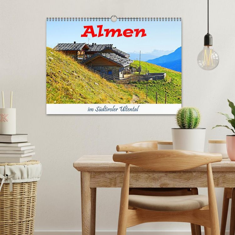 Produktbild: Almen im S&uuml;dtiroler Ultental (Wandkalender 2026 DIN A3 quer), CALVENDO Monatskalender