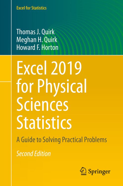 Produktbild: Excel 2019 for Physical Sciences Statistics
