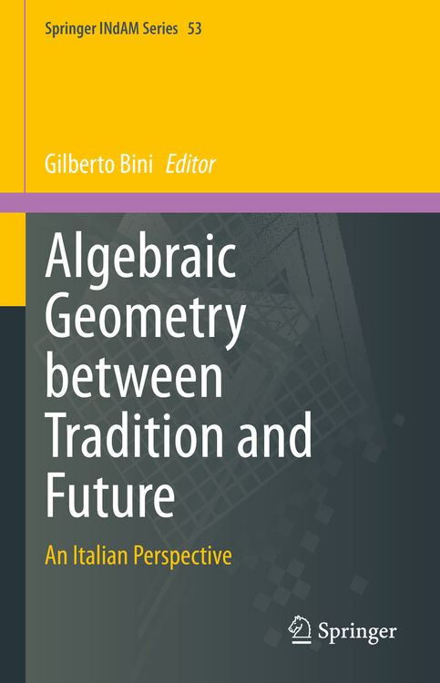 Produktbild: Algebraic Geometry between Tradition and Future