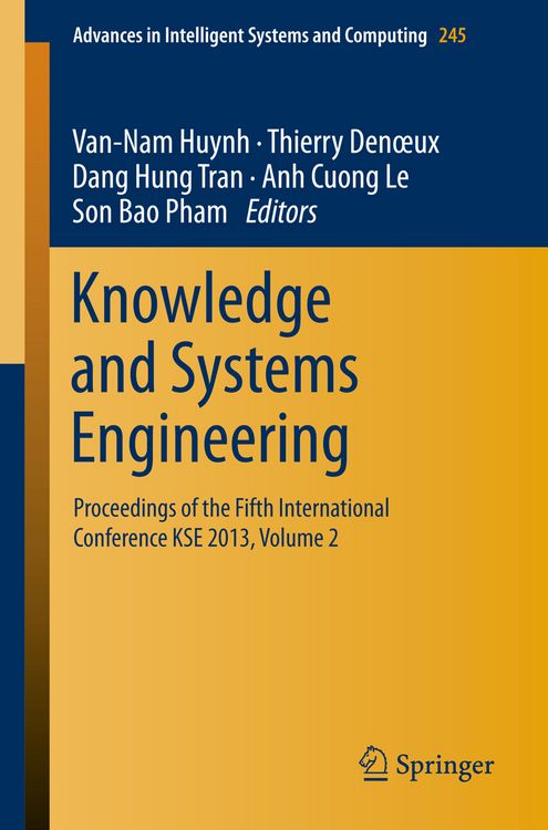 Produktbild: Knowledge and Systems Engineering