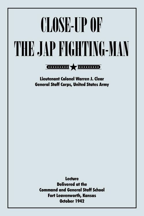 Produktbild: Close-Up of the Jap Fighting Man