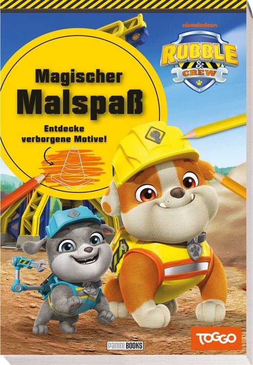 Produktbild: Rubble & Crew: Magischer Malspa&szlig; - Entdecke verborgene Motive!