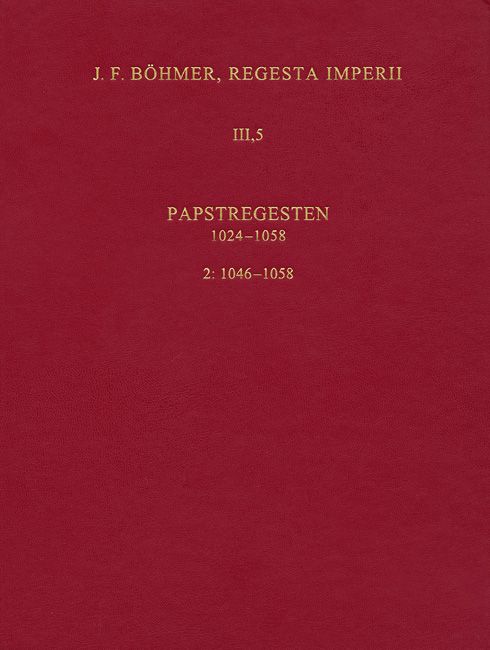 Produktbild: J.F. B&ouml;hmer, Regesta Imperii