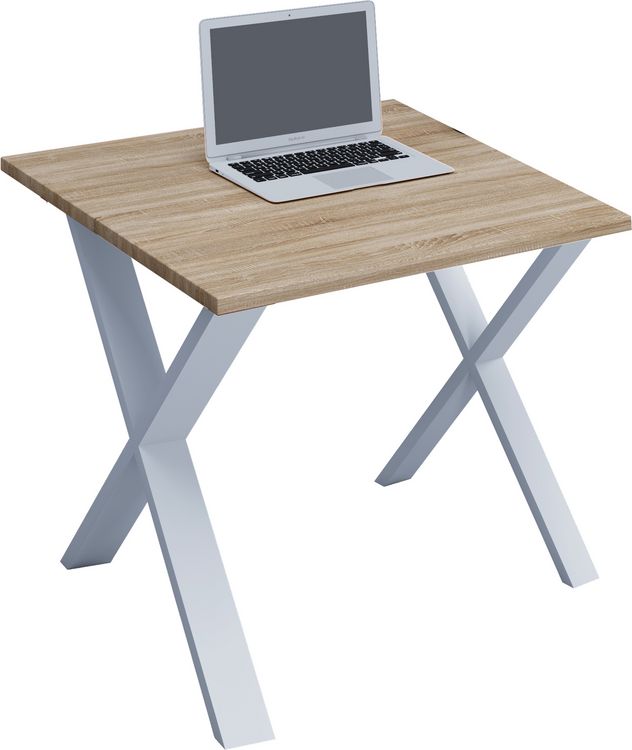 Produktbild: Schreibtisch B&uuml;rotisch Computertisch 80x50 Lona U