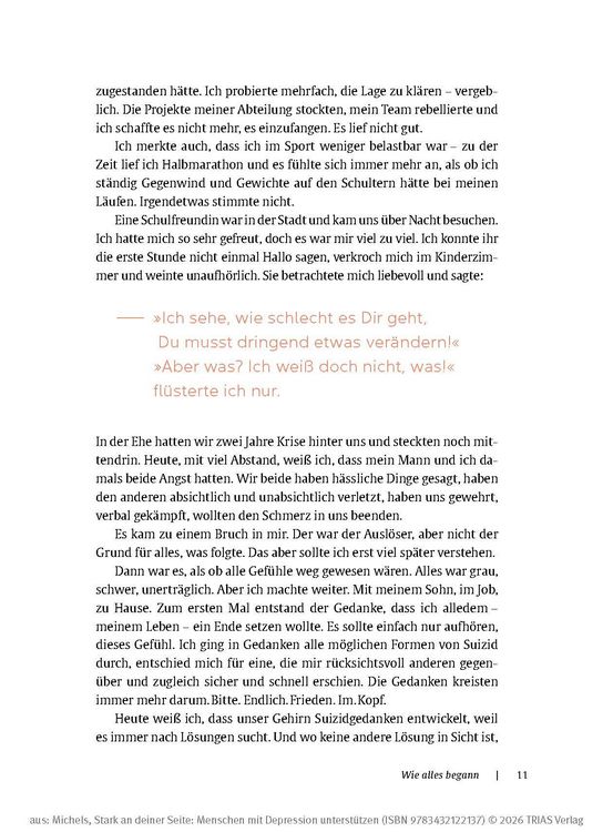 Produktbild: Stark an deiner Seite: Menschen mit Depression unterst&uuml;tzen