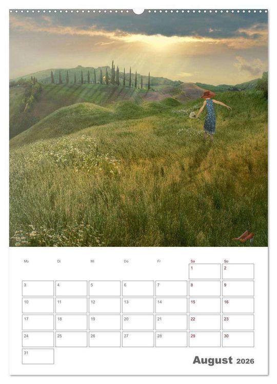 Produktbild: Surrealistische Reisen (hochwertiger Premium Wandkalender 2026 DIN A2 hoch), Kunstdruck in Hochglanz
