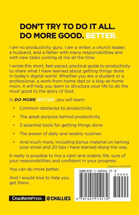 Produktbild: Do More Better