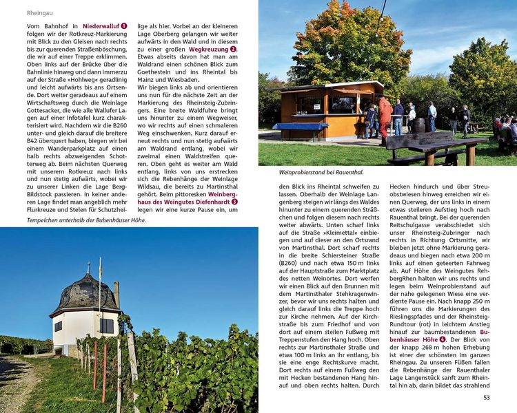Produktbild: ROTHER Wanderbuch Wandern und Wein - Rheingau &ndash; Rheinhessen mit Bergstra&szlig;e.