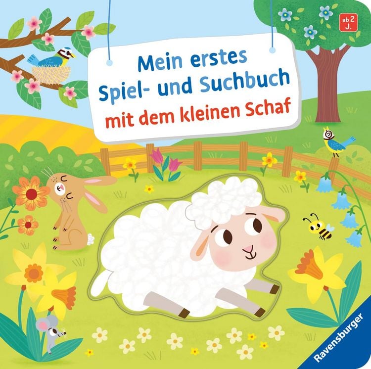 Produktbild: Mein erstes Spiel- und Suchbuch mit dem kleinen Schaf
