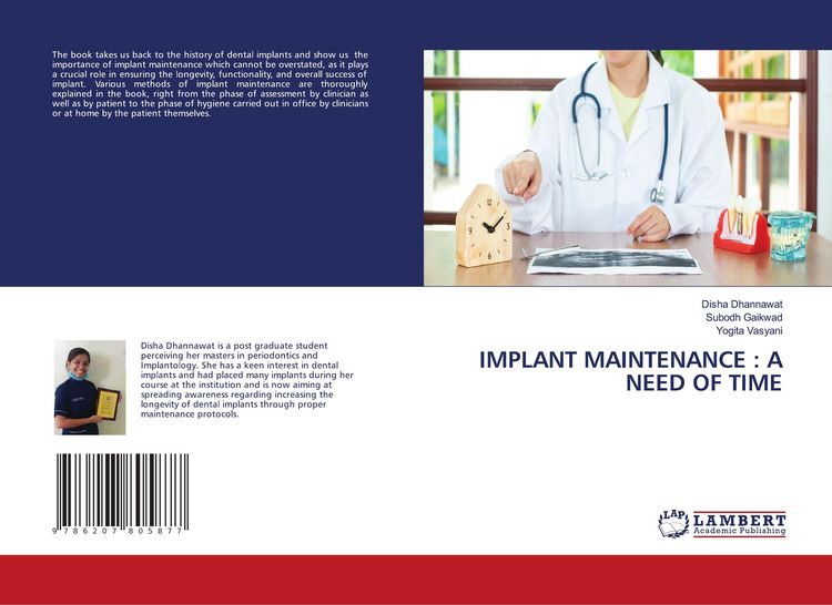 Produktbild: IMPLANT MAINTENANCE : A NEED OF TIME