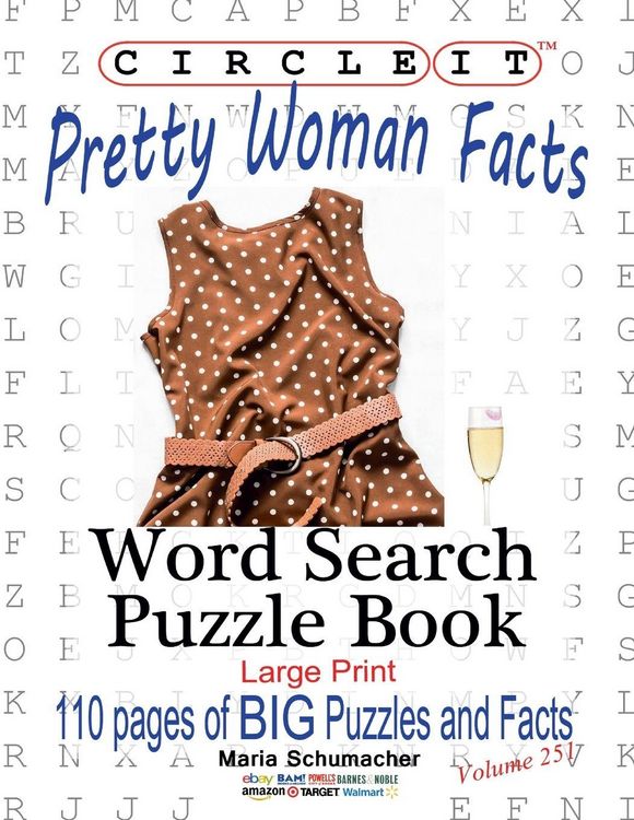 Produktbild: Circle It, Pretty Woman Facts, Word Search, Puzzle Book