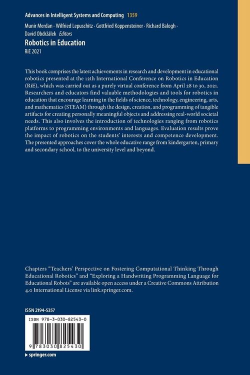 Produktbild: Robotics in Education
