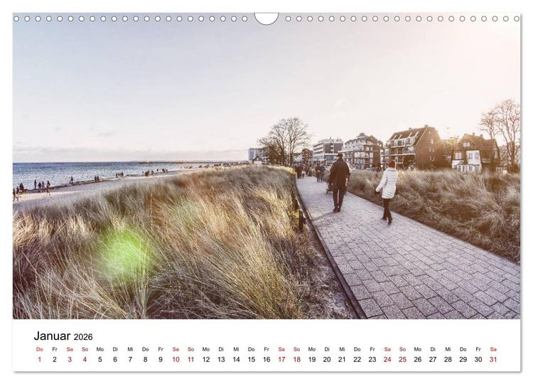 Produktbild: Schleswig-Holstein in 365 Farben (Wandkalender 2026 DIN A3 quer), CALVENDO Monatskalender