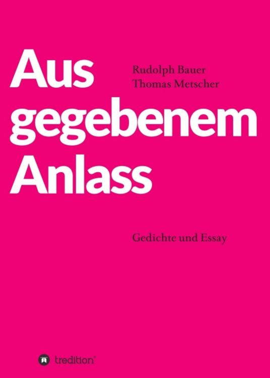 Produktbild: Aus gegebenem Anlass