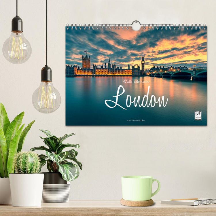 Produktbild: Weltmetropole London (Wandkalender 2026 DIN A4 quer), CALVENDO Monatskalender