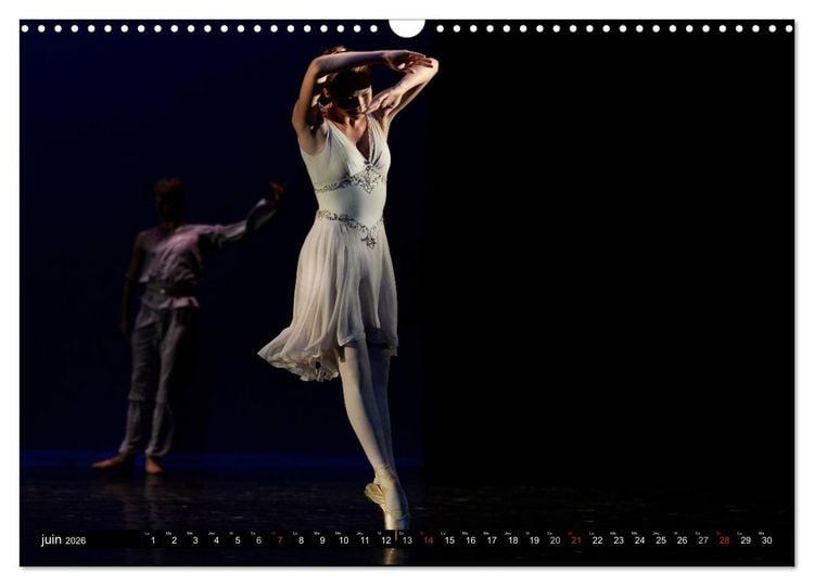 Produktbild: Vaganova, ballet imp&eacute;rial (Calendrier mural 2026 DIN A3 vertical), CALVENDO calendrier mensuel