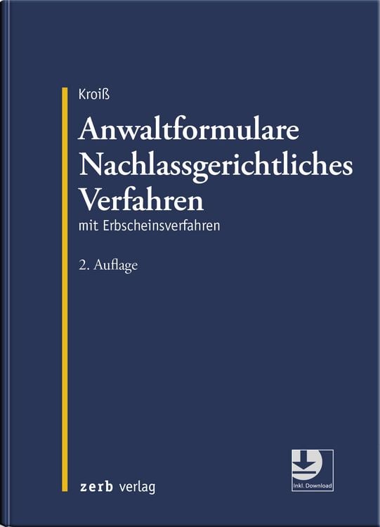 Produktbild: Anwaltformulare Nachlassgerichtliches Verfahren