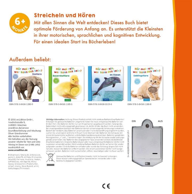 Produktbild: H&ouml;r mal rein, wer kann das sein? &ndash; Waldtiere