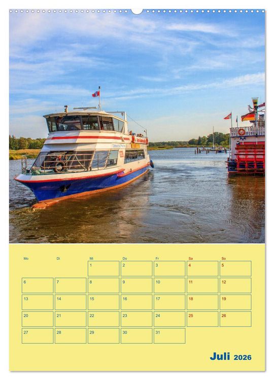 Produktbild: Sehnsuchtsort Fischland-Dar&szlig;-Zingst (hochwertiger Premium Wandkalender 2026 DIN A2 hoch), Kunstdruck in Hochglanz