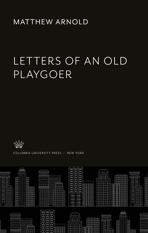 Produktbild: Letters of an Old Playgoer