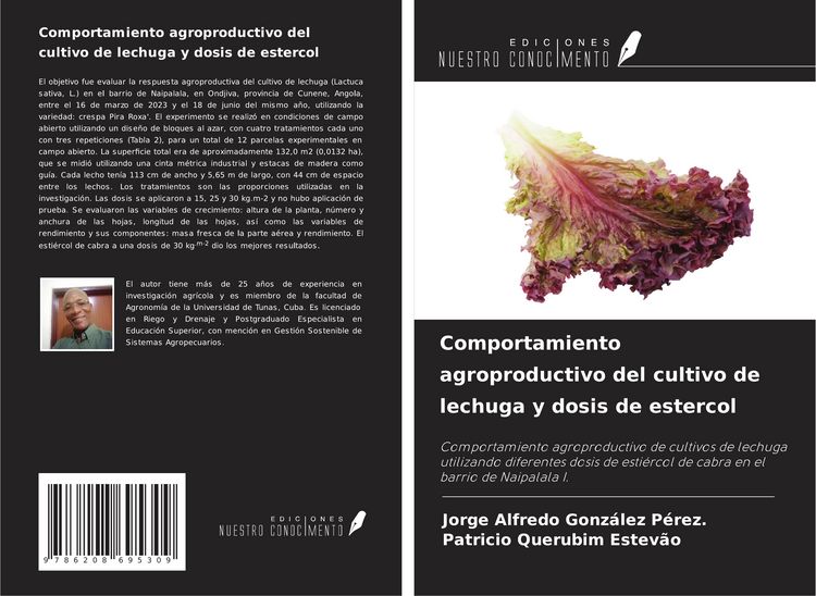 Produktbild: Comportamiento agroproductivo del cultivo de lechuga y dosis de estercol