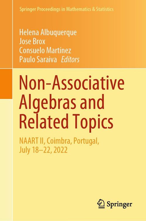 Produktbild: Non-Associative Algebras and Related Topics