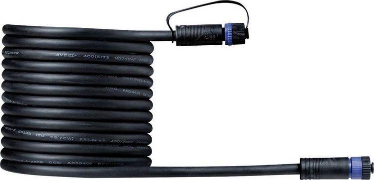 Produktbild: Paulmann 94276 Beleuchtungssystem Plug & Shine Verbindungskabel Schwarz