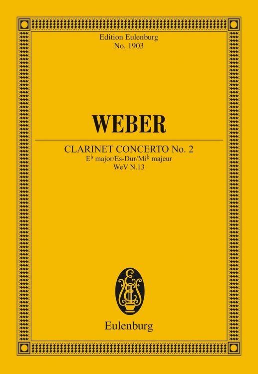 Produktbild: Clarinet Concerto No. 2 Eb major
