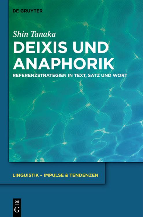 Produktbild: Deixis und Anaphorik