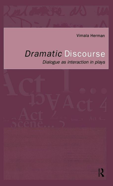 Produktbild: Dramatic Discourse
