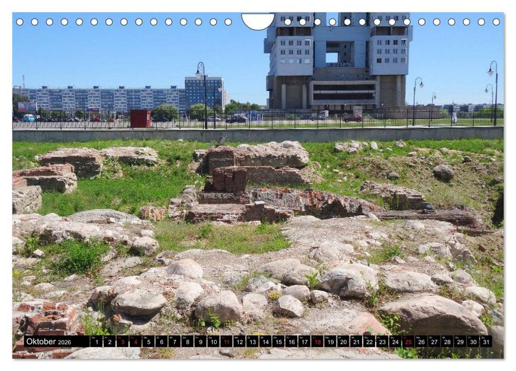Produktbild: Kaliningrad - Das russische K&ouml;nigsberg (Wandkalender 2026 DIN A4 quer), CALVENDO Monatskalender