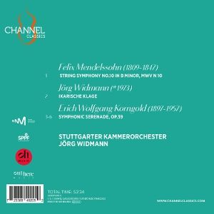 Produktbild: Mendelssohn: Streichersinfonie Nr. 10