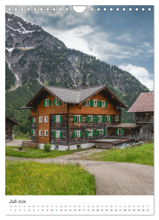 Produktbild: Sommerzauber in den Alpen (Wandkalender 2026 DIN A4 hoch), CALVENDO Monatskalender