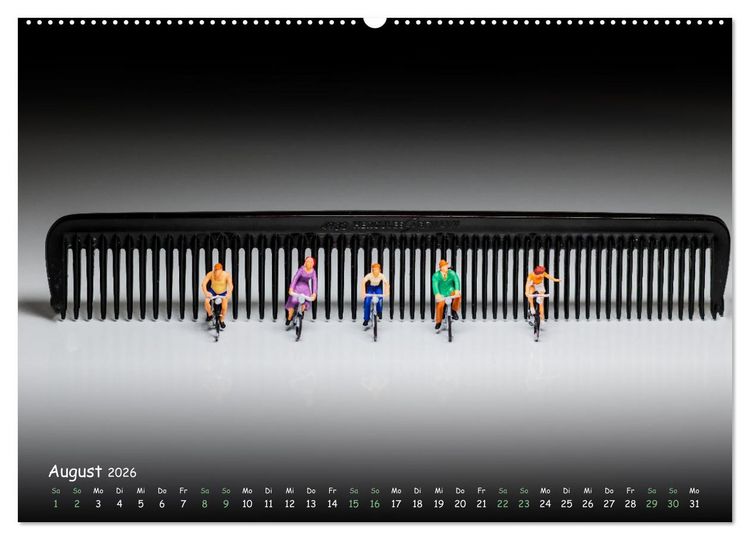 Produktbild: Hair-liche Zeiten (Wandkalender 2026 DIN A2 quer), CALVENDO Monatskalender