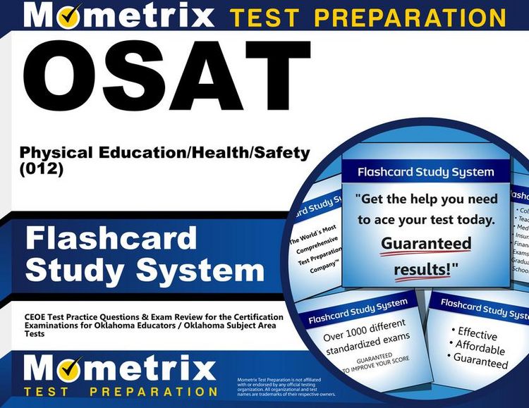Produktbild: OSAT Physical Education/Health/Safety (012) Flashcard Study System
