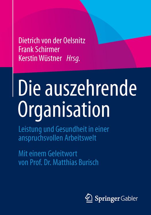 Produktbild: Die auszehrende Organisation
