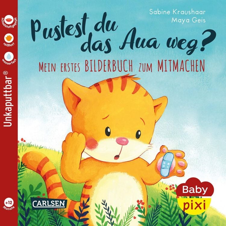 Produktbild: Baby Pixi (unkaputtbar) 74: Pustest du das Aua weg?