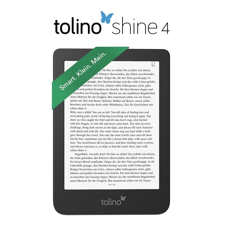 Produktbild: eReader tolino shine 4