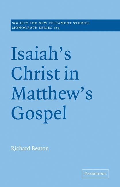 Produktbild: Isaiah's Christ in Matthew's Gospel