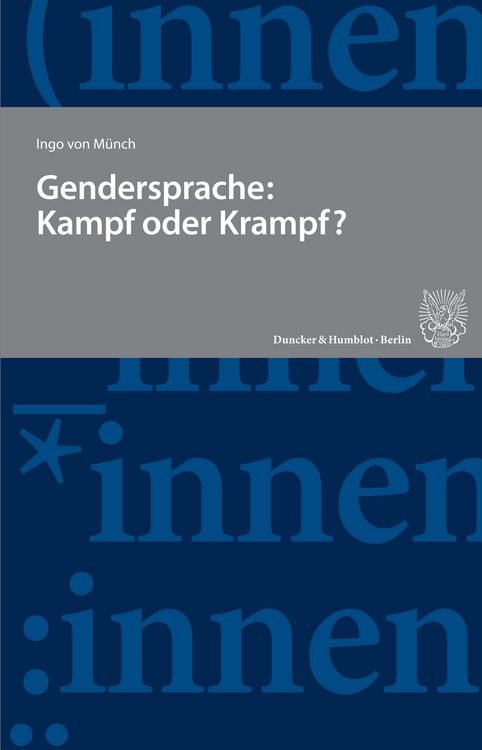 Produktbild: Gendersprache: Kampf oder Krampf?