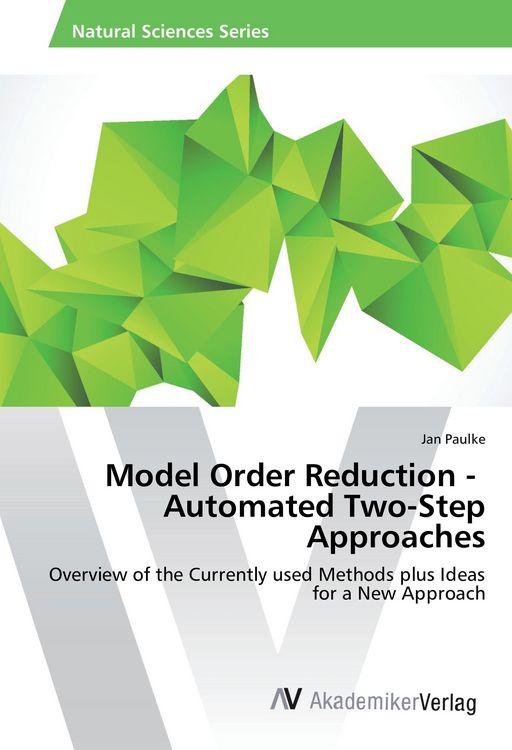 Produktbild: Model Order Reduction - Automated Two-Step Approaches