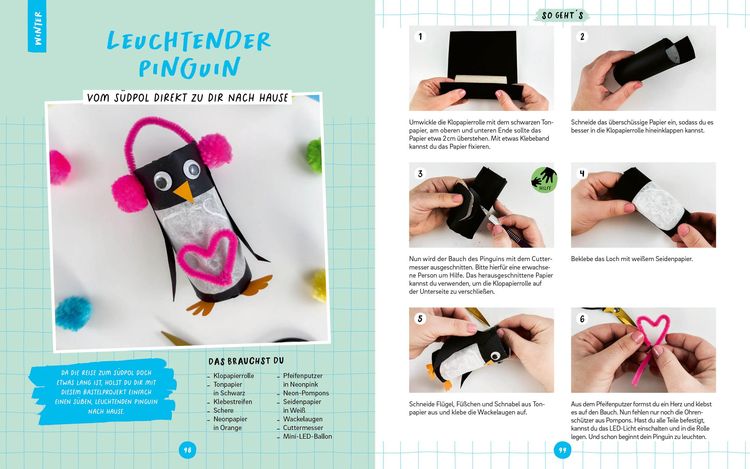 Produktbild: Mein NEON-Bastelbuch &ndash; von Bastel- und DIY-Bloggerin Mavalina