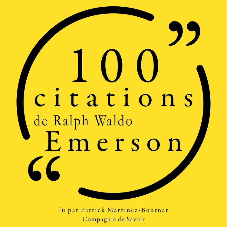 Produktbild: 100 citations de Ralph Waldo Emerson