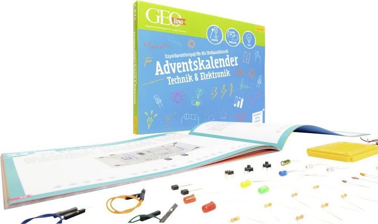 Produktbild: FRANZIS 67171 - GEOlino Technik & Elektronik Adventskalender