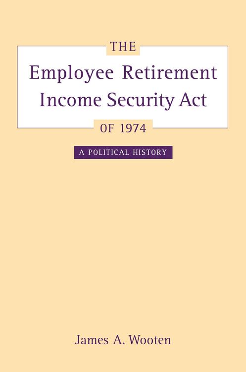 Produktbild: The Employee Retirement Income Security Act of 1974