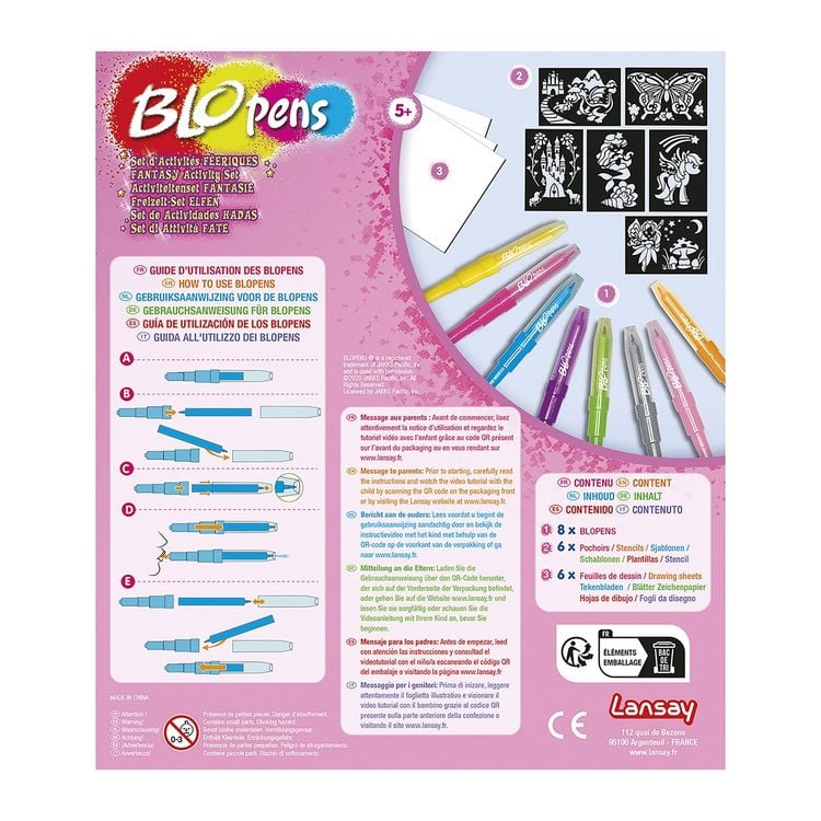 Produktbild: Blopens Spr&uuml;hstifteset Fantasie