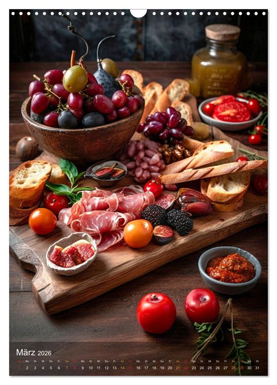 Produktbild: Cooles Fingerfood (Wandkalender 2026 DIN A3 hoch), CALVENDO Monatskalender