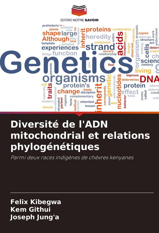 Produktbild: Diversit&eacute; de l'ADN mitochondrial et relations phylog&eacute;n&eacute;tiques
